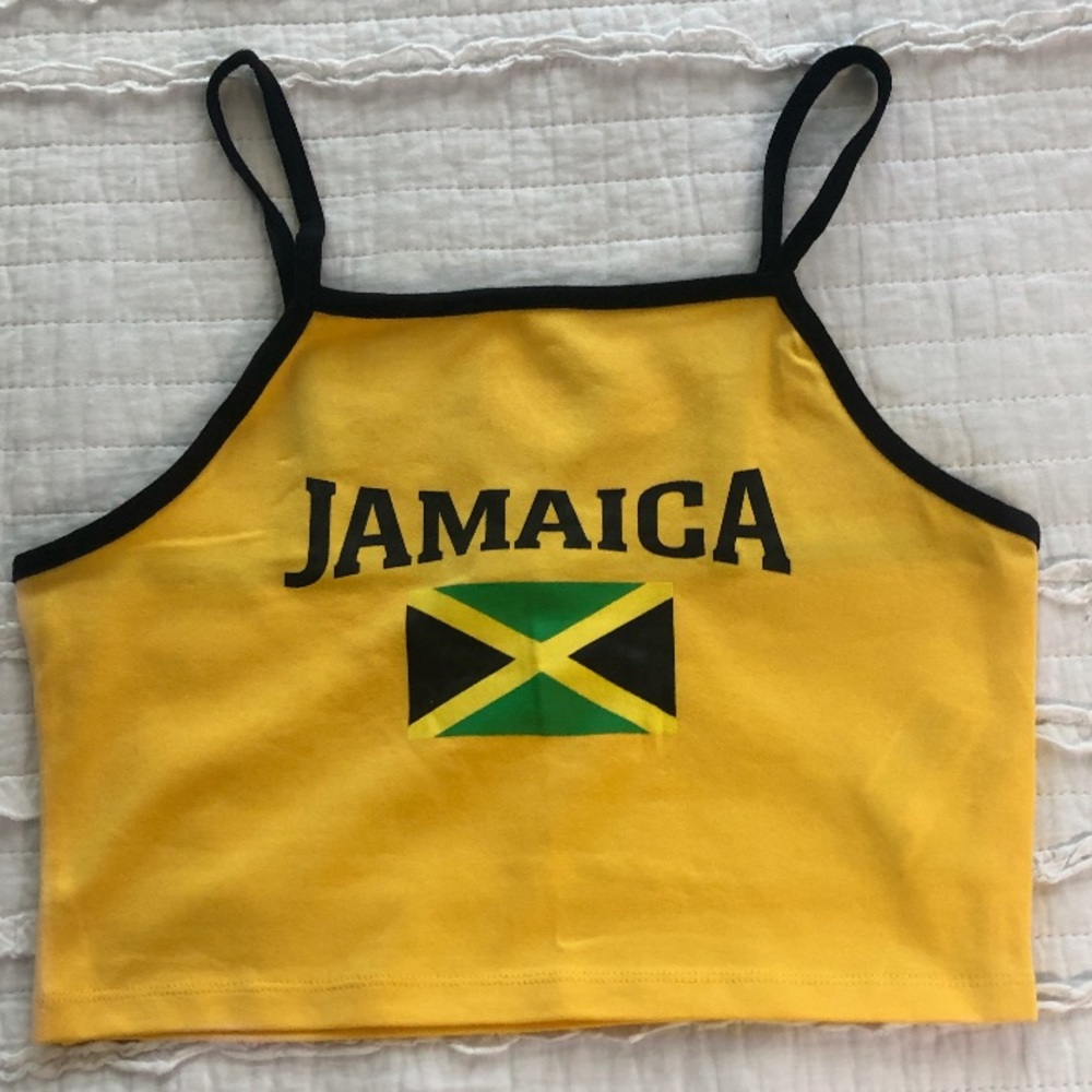 Jamaica Golden Crop Top